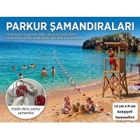 Deniz şamandıra halatlı duba